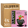 Clipper Tea Strawberry & Elderflower Herbal Tea – Caffeine Free, USDA Organic, Great Hot or Iced – Refreshingly Fruity, Natural, Fair & Delicious – 200 Tea Bags