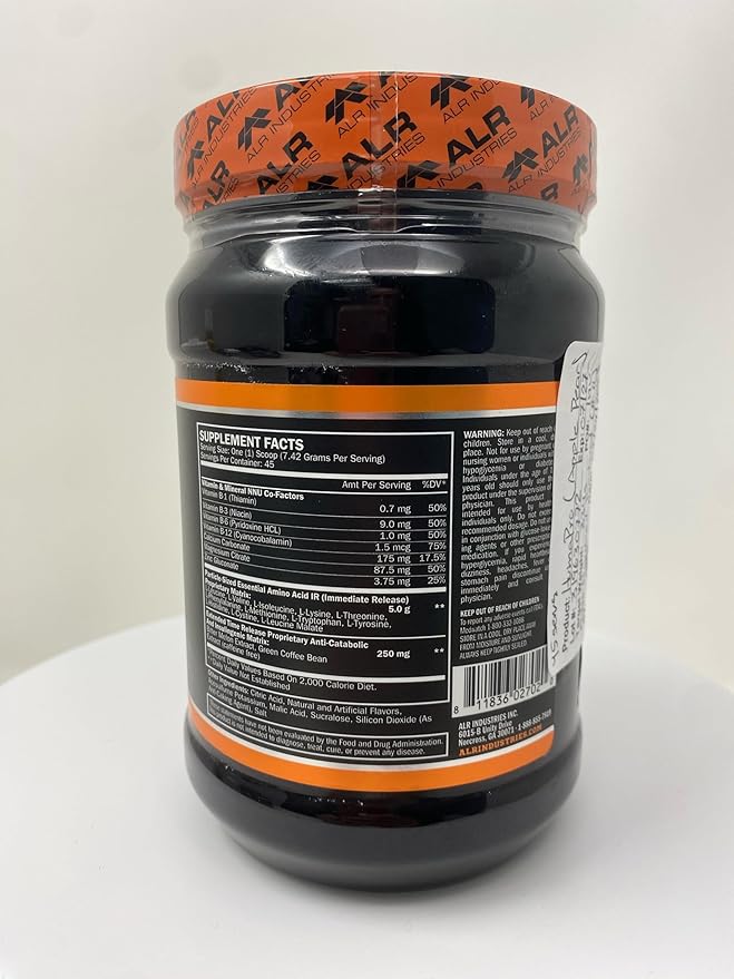 Humapro | Amino Acids Protein Matrix for Humans | 99% Utilization for Lean Muscle | Vegan, Gluten Free | 334g / 45 Servings (Apple Pear)