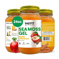 Sea Moss Gel Raw (12 Flavors) 24oz Wildсrafted Gold Sea Moss Gel from Saint Lucia | 92 Vitamins and Minerals | Pure Raw+Non-GMO | Vegan Superfood