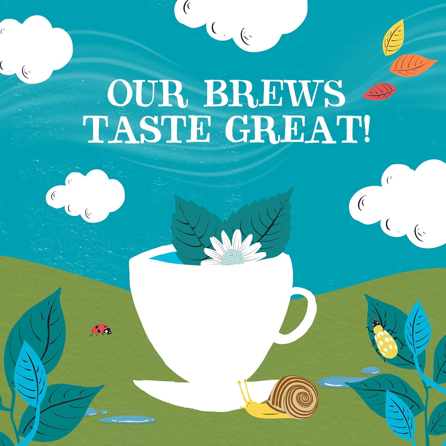 Clipper Tea Snore and Peace Chamomile & Lavender Herbal Tea – Caffeine Free, USDA Organic, Great Hot or Iced – Comfortingly Floral, Natural, Fair & Delicious – 200 Tea Bags