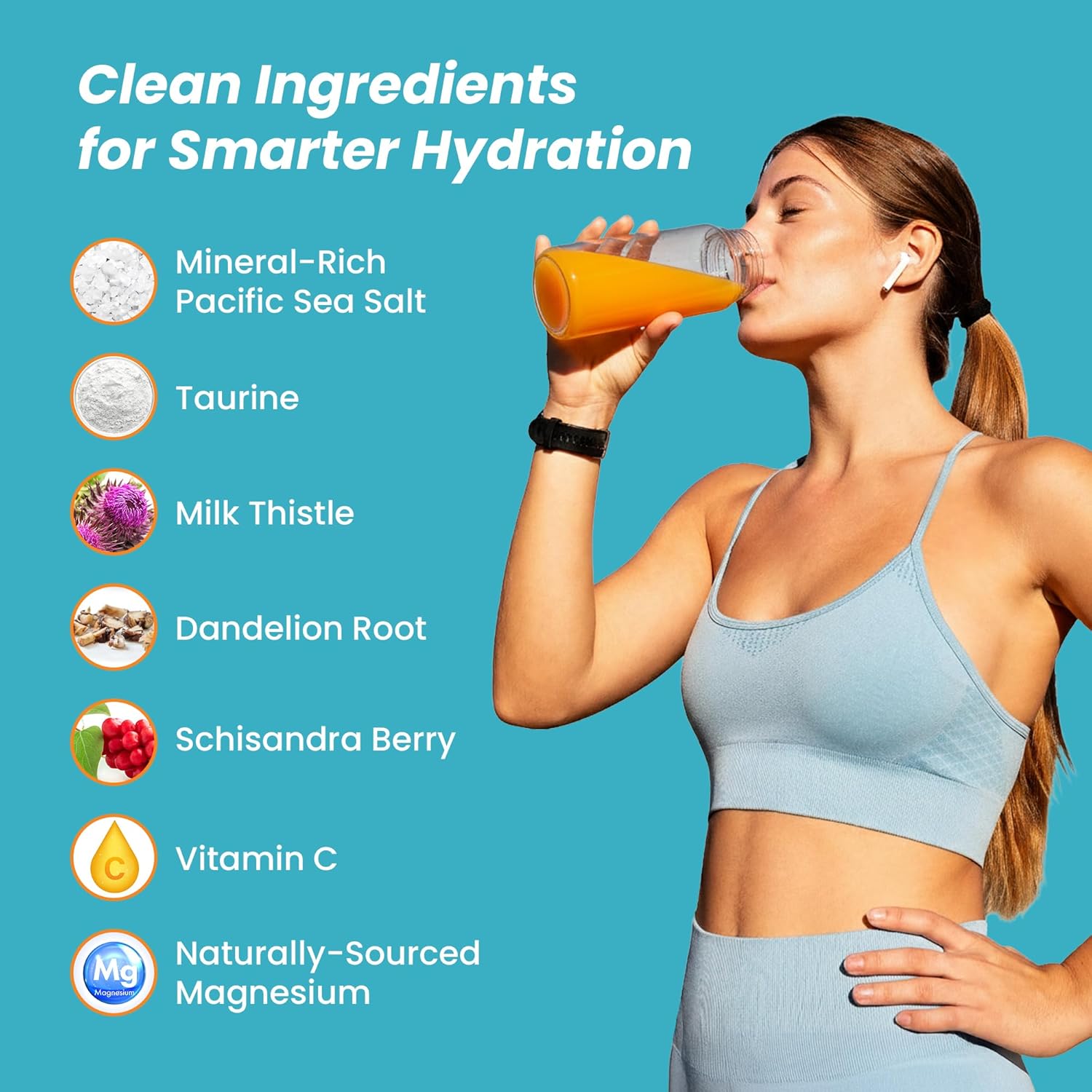 UpWellness LTV Liver Hydration Packets - Electrolytes Powder Packets for Instant Hydration - Physician-Formulated for Whole-Body Wellness - Zero Added Sugar - 30 Packets - Delicious Citrus Flavor
