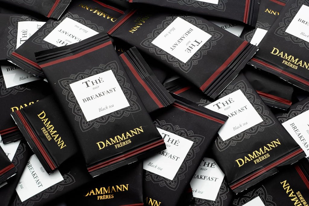 Dammann Freres Loose Leaf, Breakfast Blend Premium Gourmet French Black Tea, 24 Count (Single Pack)