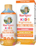 Kids Liquid Nighttime Multimineral by MaryRuth's | Bone Health | Immune Function | Bedtime Supplement | Kids Vitamins | Magnesium | Vegan | Sugar Free | 30-180 Servings | 15.22 fl oz