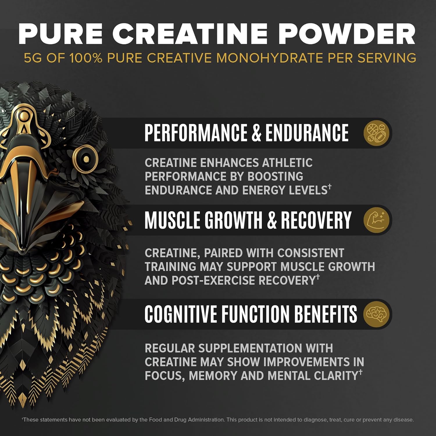 Falcon Performance Vegan Protein Powder, 31g Protein, 5g Creatine, 5g BCAA, Probiotics, Electrolytes, Pre Workout, Low Carb, Sugar Free & Dairy Free, Plant Based Vanilla Protein, 29 Servings