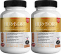 Her Biora Meno Support | Premium Menopause Probiotic Supplement | Hormone Balance, Hot Flash Relief, Mood & Sleep Support | Turmeric, Ashwagandha, Black Cohosh | 90 Capsules (2)