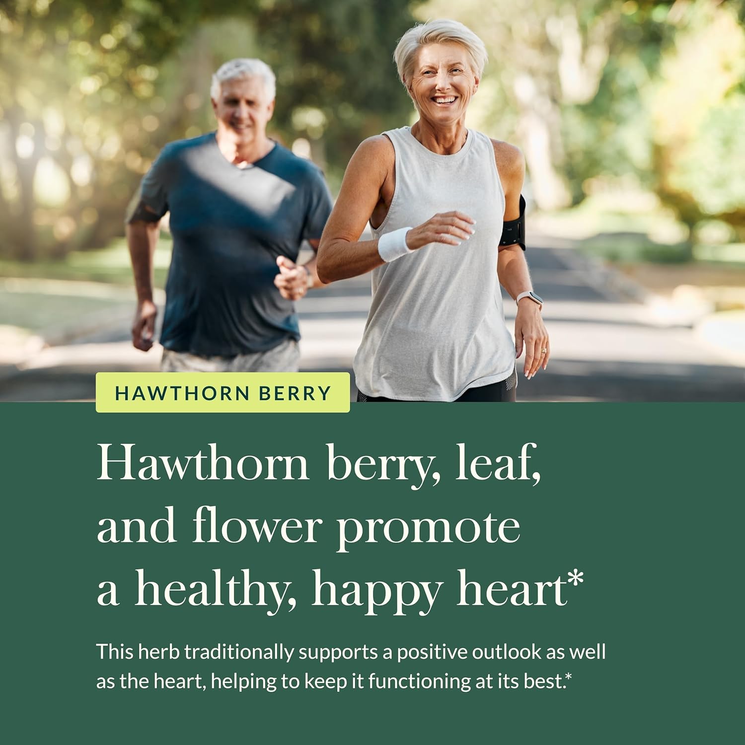 Gaia Herbs Hawthorn Supreme - Hawthorn Berry Supplement - with Herbs Traditionally Used to Support Heart Health* - 60 Vegan Liquid Phyto-Capsules (30-Day Supply)