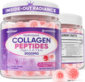 Collagen Gummies for Women & Men 3000mg, Hydrolyzed Collagen Peptides with Antioxidant Blend & Digestive Enzymes, Multi Collagen (Type I,II,III,V,X) for Anti-Aging, Hair, Skin, Nails, Sugar Free,60Cts