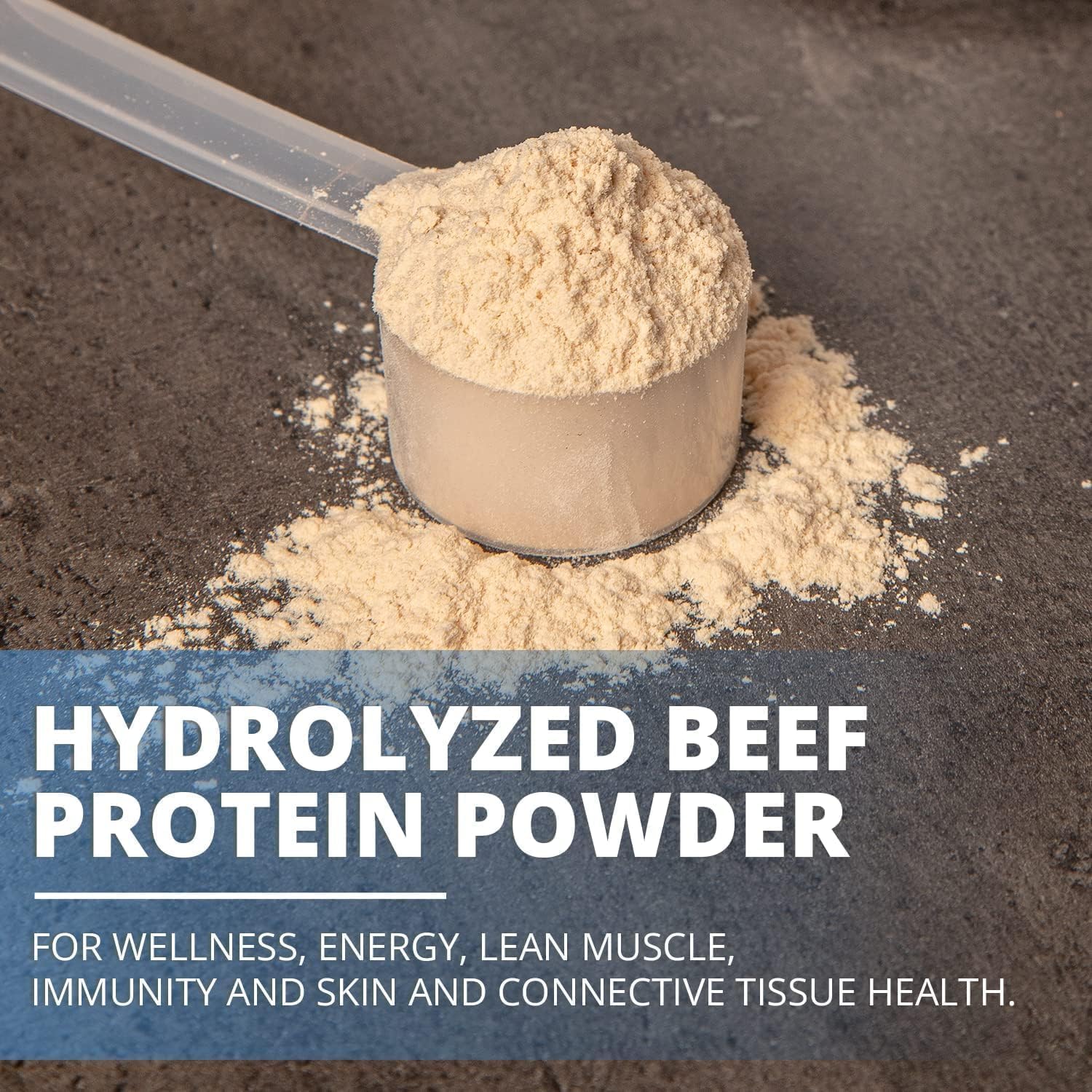 PureClean Protein 25G Organic Grass Fed Beef Bone Broth Protein from Swedish Cattle - Paleo & Keto-Friendly, Gluten-Free, Sugar-Free, Dairy-Free - Enhanced with Collagen Peptides - (40 Servings)