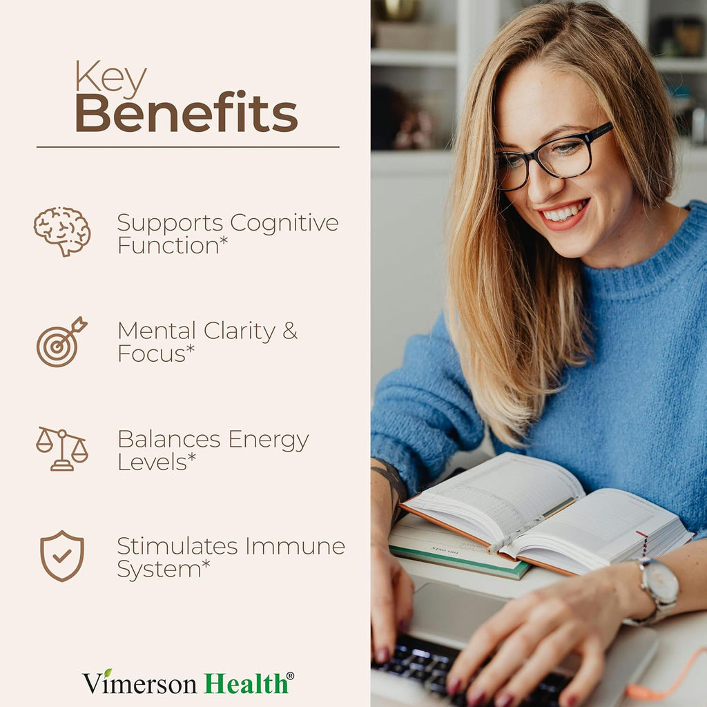Potent Mushroom Complex with Turkey Tail, Lions Mane Extract, Shiitake Mushrooms, Reishi, Cordyceps, Maitake, Chaga & More – 10-in-1 Mushroom Supplement for Mental Clarity, Natural Energy & Focus