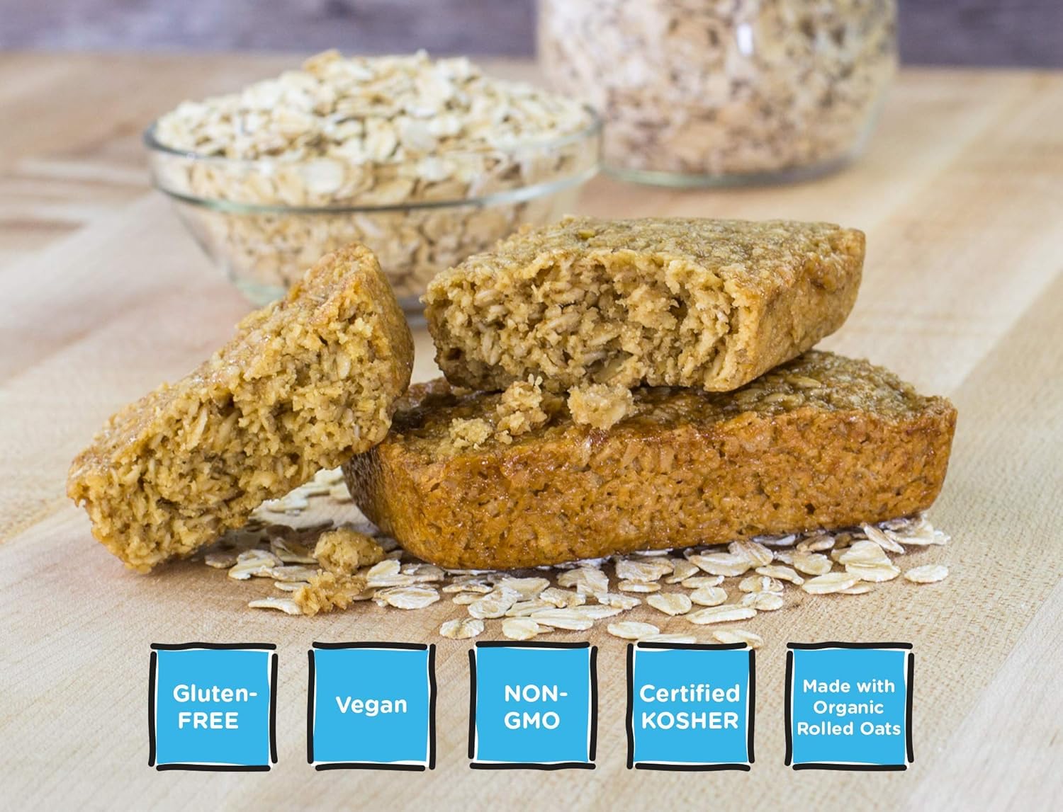 Bobo's Original Oat Bars, Gluten Free, Non-GMO, Whole Grain Oats, Pack of 12 | Snack Bars | On-the-Go | Made with Simple Ingredients