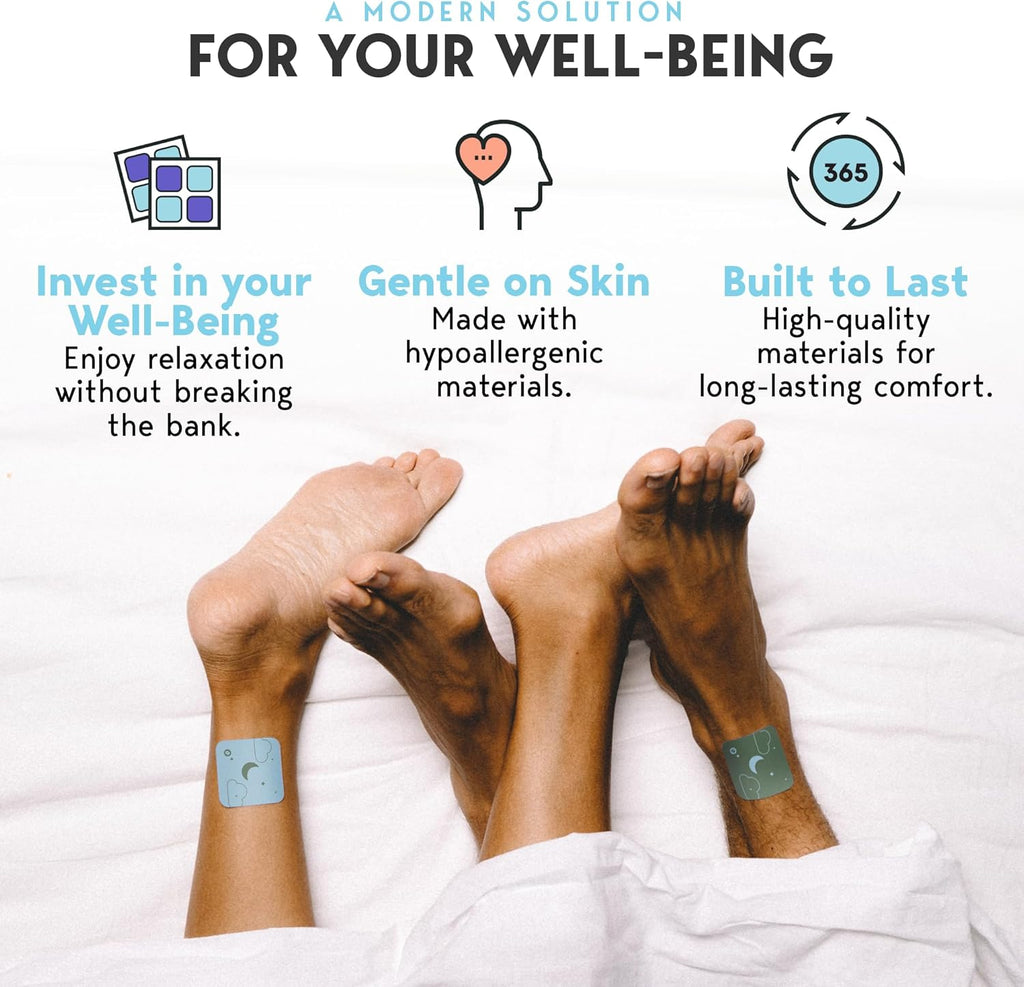 Klova Extra Strength Sleep Patches for Adults for Longer-Lasting Rest & Clear Morning Energy, with 6mg Melatonin and Natural Ingredients Like Valerian, Passion Flower, L-Theanine & More