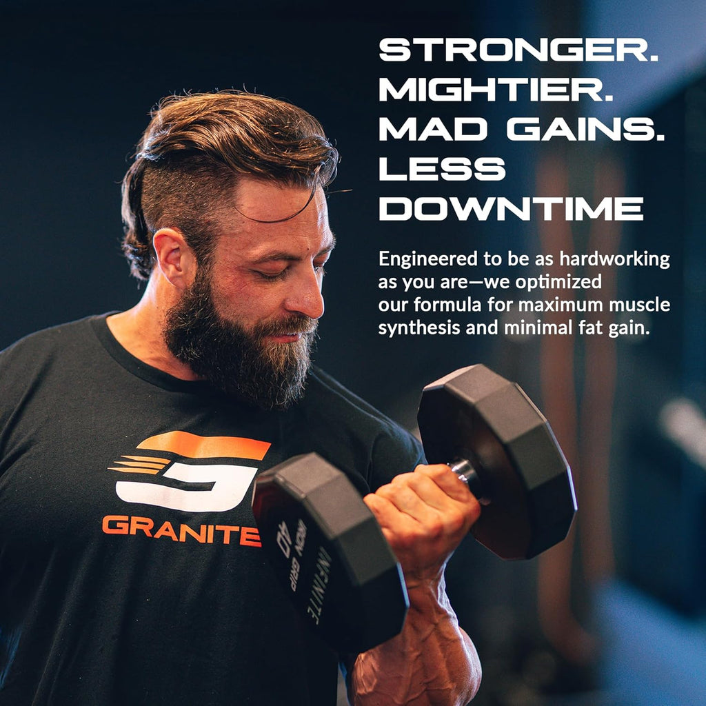 Granite Supplements The Meadows Whey Protein Isolate Protein Powder for Lean Muscle with 150 Calories, 2g Fiber, 1g Sugar (30 Servings), Rich Chocolate Flavor