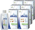 Hübner Original Silicea Gel 17 fl oz / 500 ml, 6 Pack, for Hair, Skin, Nails, and Connective Tissue, Pure Colloidal Silica Gel Formula, No Additives or Preservatives