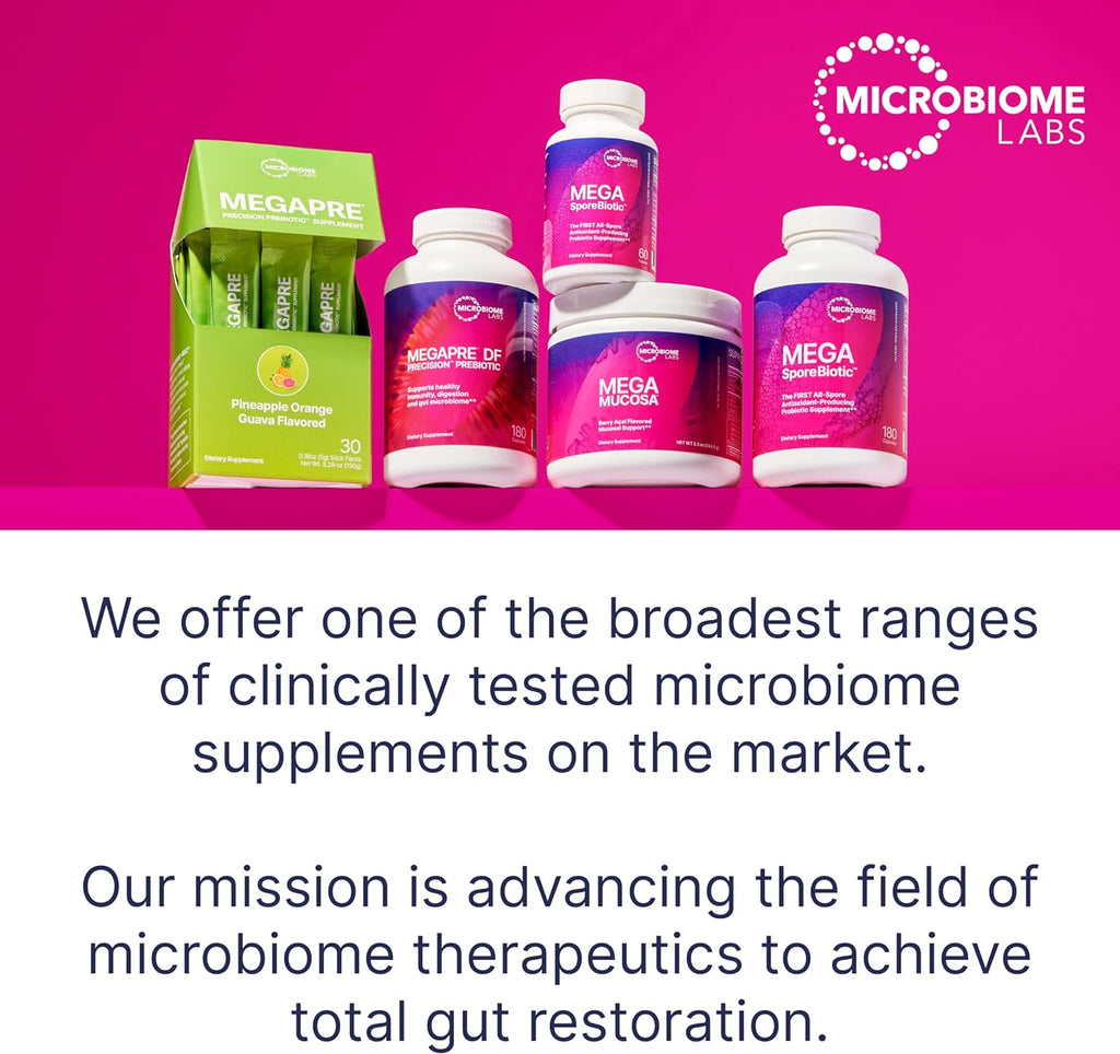 Microbiome Labs Zenbiome COPE - Probiotic Mood Support Supplement with Vitamin B6, B12 & Saffron Extract - Gut Health Probiotics for Women & Men - Support The Gut-Brain Axis (60 Capsules)