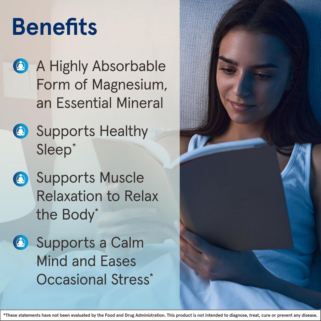 Jarrow Formulas Magnesium Glycinate Veggie Capsules - 360 mg Magnesium per Serving, Supports Relaxation and Healthy Sleep, 90 Count, 30 Day Supply