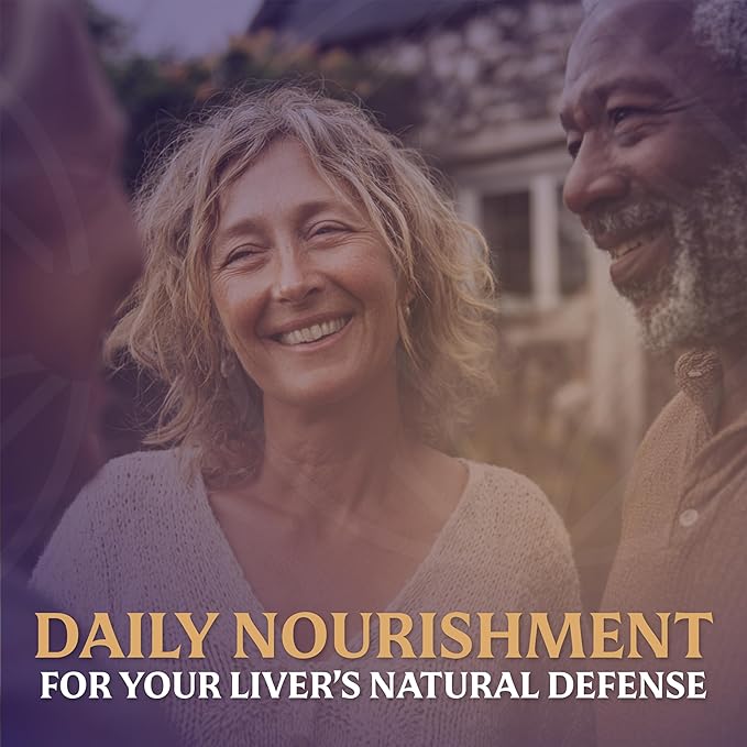 EVERFAITH Livergy - Liver Cleanse Detox & Repair - Liver Support & Health Supplement - with Milk Thistle, Beet Root Powder, Turmeric, Dandelion & More - Vegetarian, Gluten Free, Non-GMO - 60 Capsules