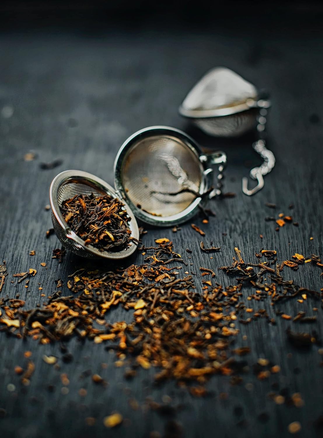 FIRE TEAS Organic Assam Breakfast Tea - Assam Black Tea, Cinnamon, Ginger, Cardamom, Cloves -