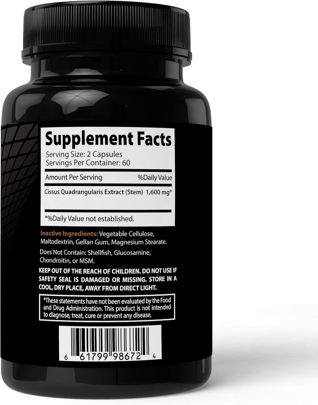 Absonutrix Cissus Quadrangularis Xtreme 1600mg - 120 Capsules