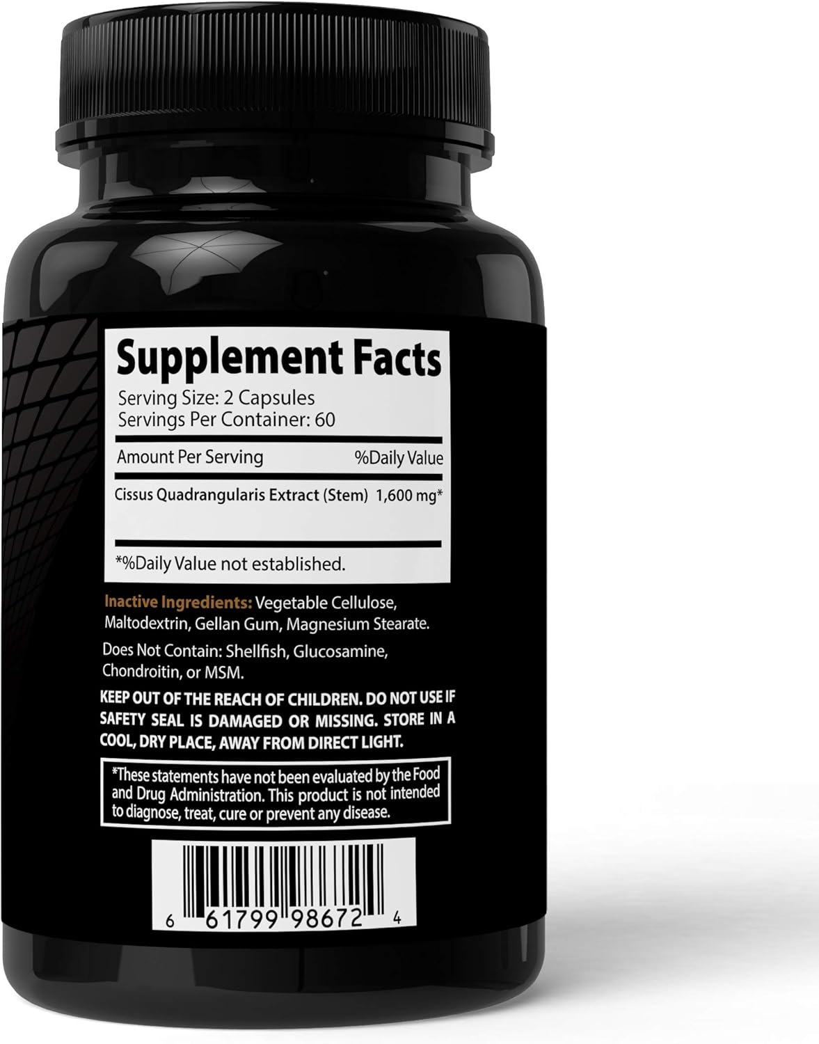 Absonutrix Cissus Quadrangularis Xtreme 1600mg - 120 Capsules