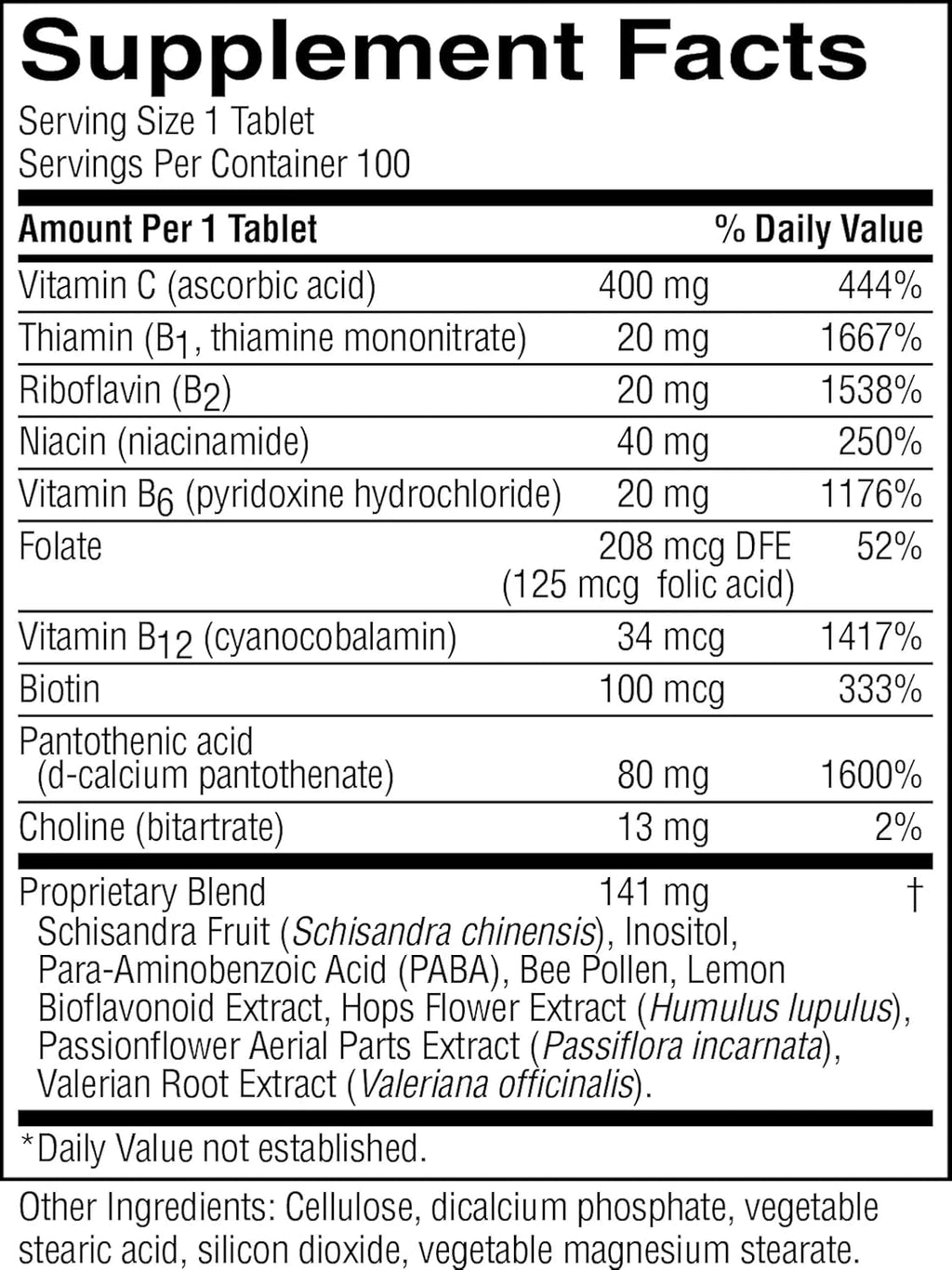 Nature's Sunshine Nutri-Calm- Herbal Stress Relief Supplement for Natural Relief, Mood Support and Boost, Nervous System Support - 100 Count