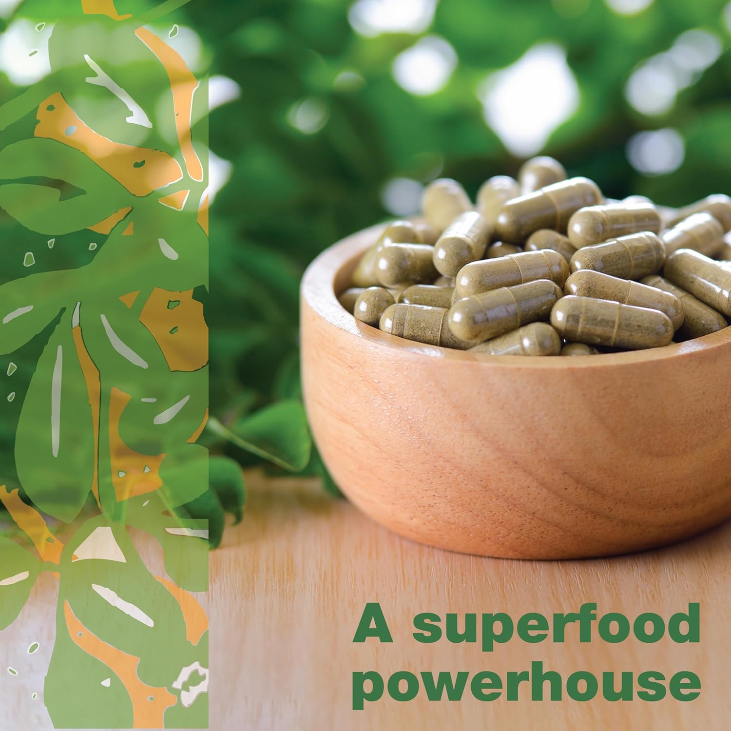 100% Baobab and Moringa Powder Superblend 300g (10.5 oz) | Direct from South Africa | USDA Organic Certified | Gut Health & Digestive Support