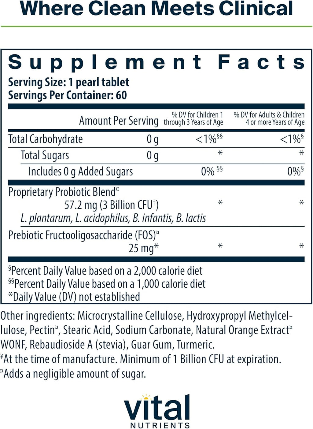 Hyperbiotics Vital Nutrients Pro Kids Probiotic | Allergen-Free Toddler Probiotics for Kids | Targeted Immune, Gut, and Digestive Health | Sugar-Free Orange Flavor | 60 Chewable Tablets