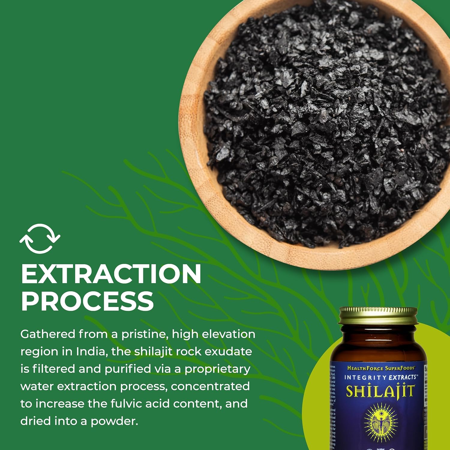 HealthForce SuperFoods Shilajit - 120 VeganCaps
