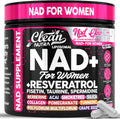 Clean Nutra NAD Supplement for Women Liposomal NAD+ Capsules with Resveratrol | Nicotinamide Riboside Fisetin Taurine & Spermidine | Premium All-in-One Formula | 90 Vegan Capsules