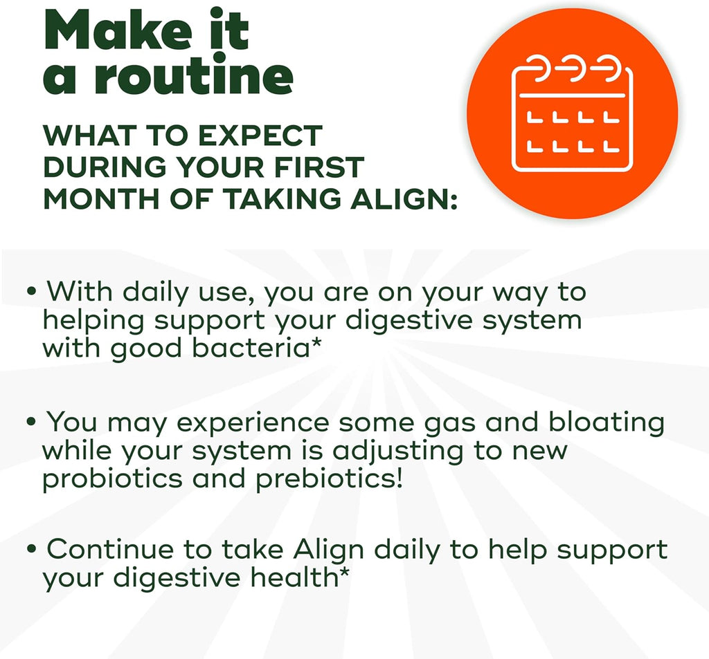 Align Dualbiotic, Prebiotics and Probiotics for Women and Men, Probiotics for Digestive Health, Prebiotics Help Nourish Good Bacteria, Natural Fruit Flavors, 60 Probiotic Gummies
