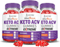 Justified Laboratories (3 Pack Ultra Quick Keto ACV Gummies Extreme 2000MG Ultraquick Keto Gummies Apple Cider Vinegar Formulated with Pomegranate Beet Juice Powder B12 Vegan Non GMO 180 Gummys
