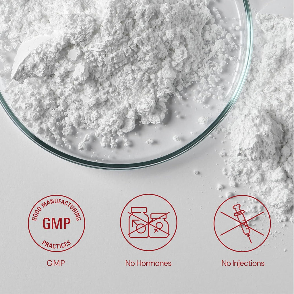 Novex Biotech GF-9 Rapid Dissolve Powder - Anti-Aging Supplements for Men, HGH Booster, Support Energy, Endurance, Sleep, Fruit Punch