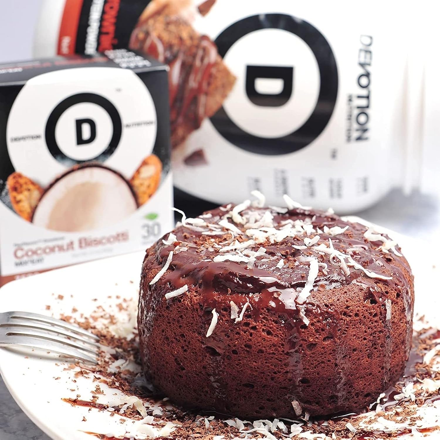 Devotion Nutrition Protein Powder Brownie Batter – 20g Whey Isolate & Casein Protein Blend – No Added Sugar, Low Carb, Gluten-Free, Keto-Friendly, 1g MCT, Kosher – 2lb Pouch