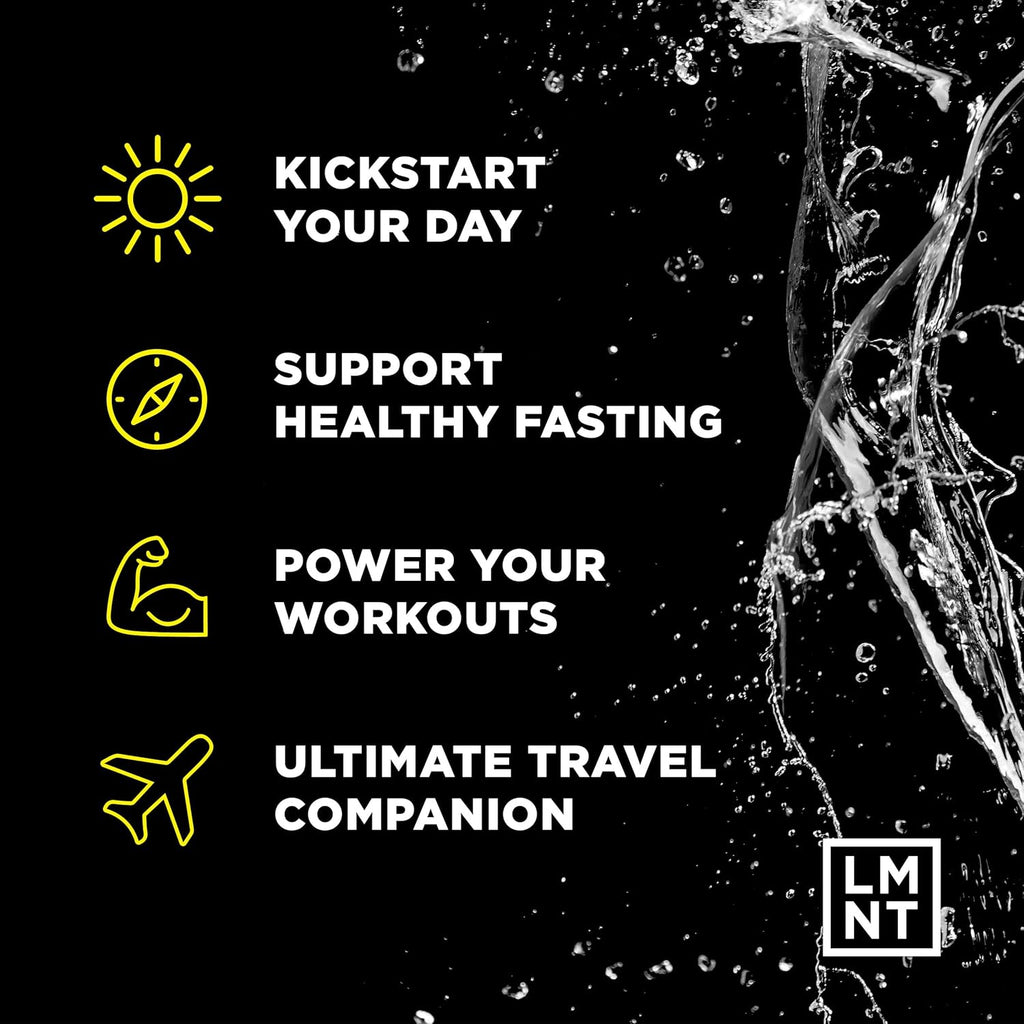 LMNT Zero Sugar Electrolytes - Lemonade | Drink Mix | 18-Count