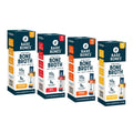 Bare Bones Bone Broth Instant Powdered Mix | 4 Beef 4 Chicken 4 Ramen 4 Lemon Ginger | Non-GMO Gluten-Free Dairy-Free Keto & Paleo Friendly | 15g Sticks 10g Protein | Variety Pack | 16 Pack