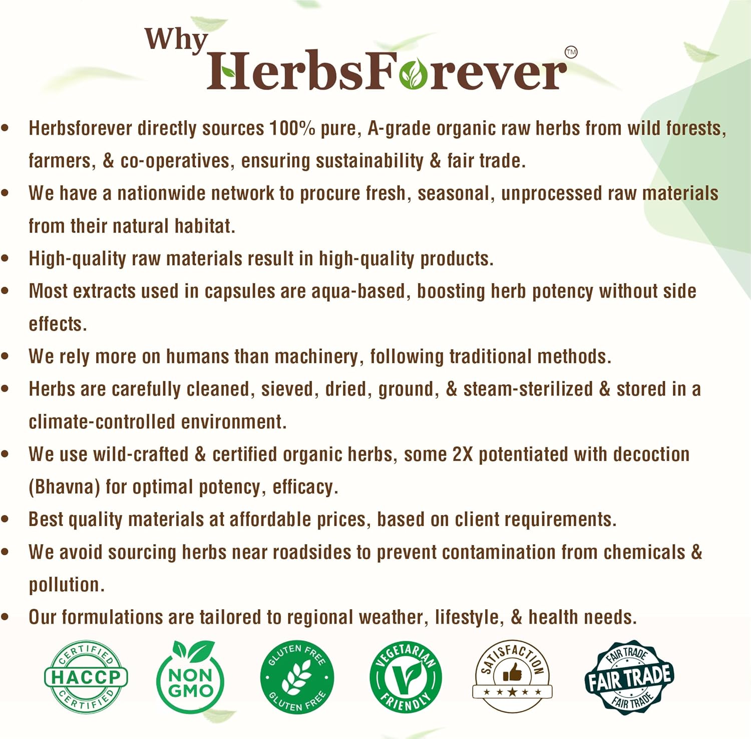 HerbsForever Gluco Health-Supports Blood Sugar-Glucose-Carb Control&Cravings with Gymnema Sylvestre75%,Shilajit,Turmeric,Amla,Cinnamomum+Total Count Herbs17Ayurvedic Herb Extracts|120VegCapsule|800mg