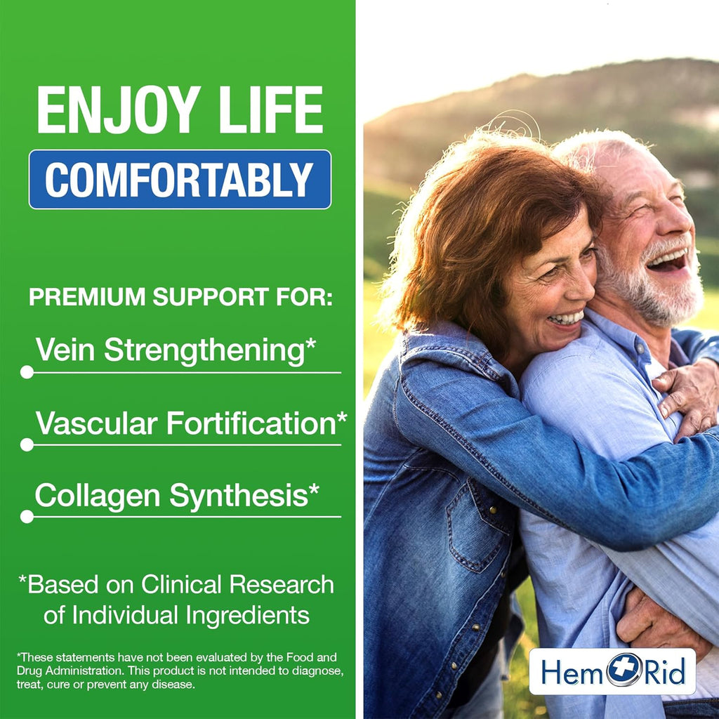 HemRid Max - Fast Hemorrhoid Relief. Get The Hemorrhoid Pills That Actually Work. Works in Just 2-5 Days.