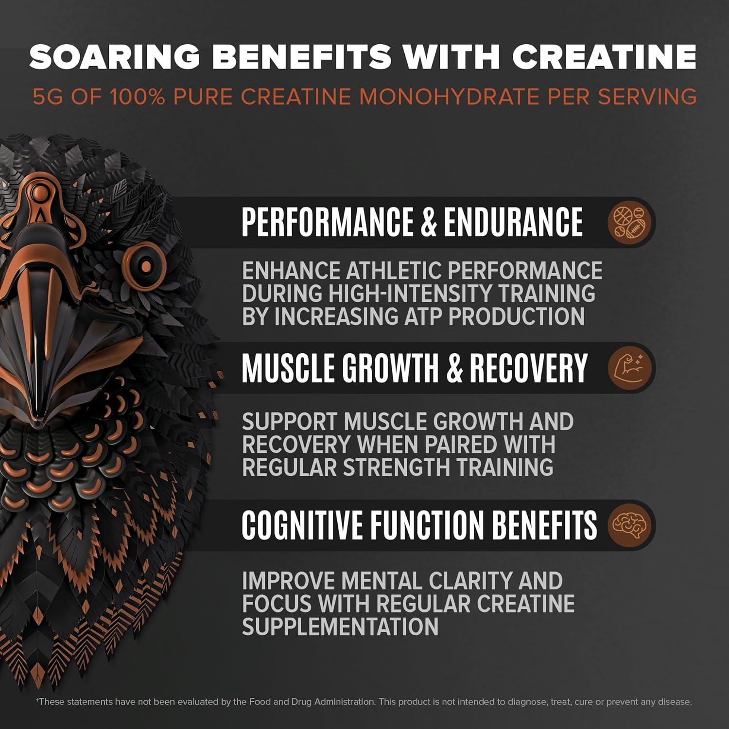 Falcon Performance Vegan Protein Powder, 31g Protein, 5g Creatine, 5g BCAA, Probiotics, Electrolytes, Pre Workout, Low Carb, Sugar Free & Dairy Free, Plant Based Chocolate Protein -47 servings