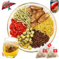 Liver Detox Tealiver, Liver Detox Cleanse Tea,Chrysanthemum Cassia Seed Tea,LiverTea Formula Chrysanthemum,Te De Higado Crisantemo,Te Chino Para Limpiar El HíGado Graso (20PC)