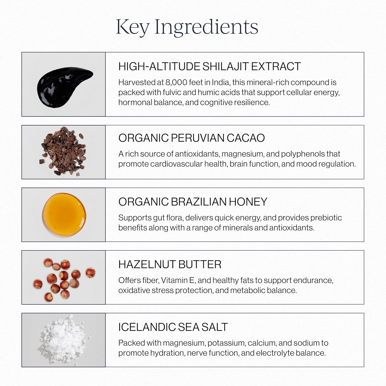 Cymbiotika Shilajit Liquid Complex – 85+ Trace Minerals for Energy, Focus & Recovery Adaptogen – Fulvic & Humic Acid – Cacao, Honey, Hazelnut Butter & Sea Salt – 26 Daily Packets