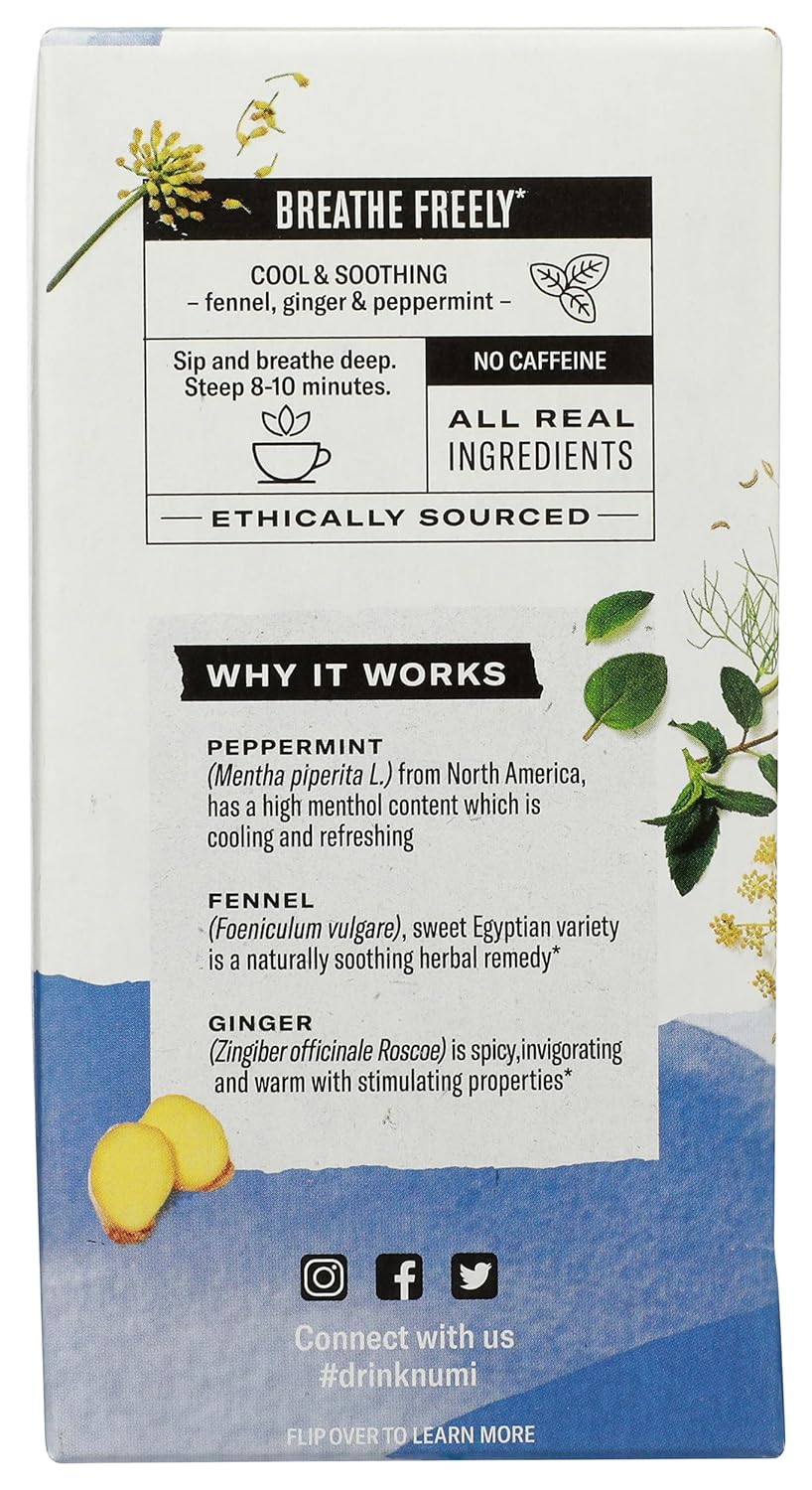 NUMI Organic Congest Away Tea, 16 CT