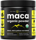 Organic Maca Powder - Peruvian Grown Maca Blend with Yellow, Black & Red Roots - Gelatinized for Superior Bioavailability - Natural, Vegan & Non-GMO, 8oz