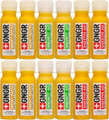 +GNGR Immunity Sampler Organic Ginger Wellness Shots - Premium Ginger Shots for All Natural Digestive Support and Immune Support - Cold Pressed Ginger Juice - Nothing Artificial (2 Oz, Pack of 12)