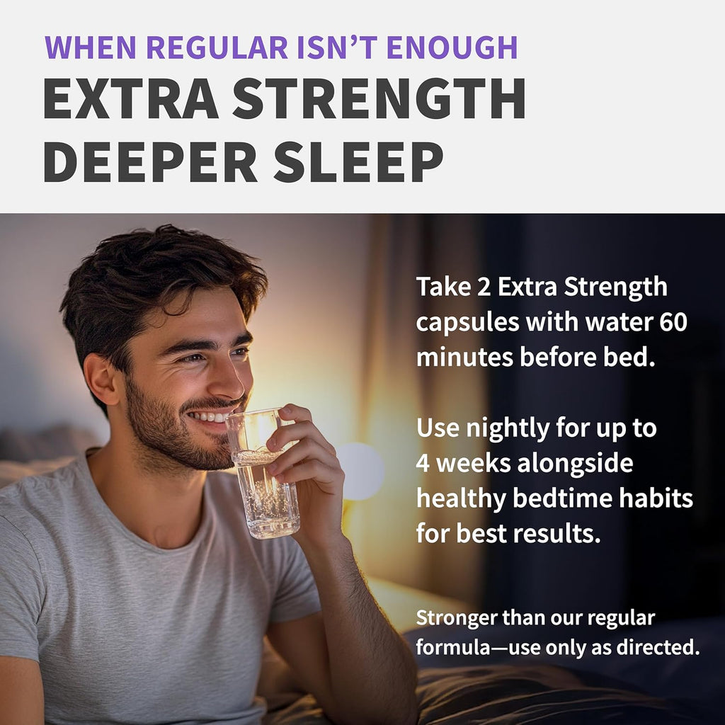 12-in-1 Melatonin Sleep Capsules - 10mg Melatonin Extra Strength with Magnesium and Balanced Blend of Ashwagandha, GABA, Chamomile Extract, L-Theanine & Valerian Root 10:1 Extract (90ct, Pack of 2)
