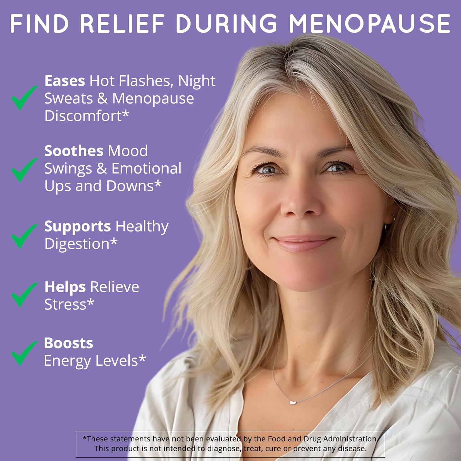 Menopause Supplements for Women – DIM Supplement + Probiotics | Estrogen Metabolism & Hormone Balance Support | Perimenopause Relief | Hot Flashes, Mood Swings & Night Sweats | Dong Quai | 60 Ct