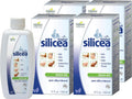 Hübner Original Silicea Gel 17 fl oz / 500 ml, 4 Pack, for Hair, Skin, Nails, and Connective Tissue, Pure Colloidal Silica Gel Formula, No Additives or Preservatives