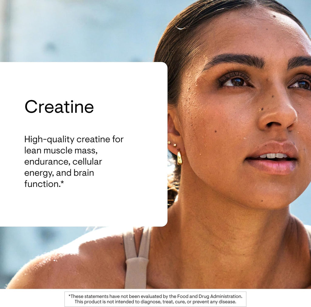 THORNE Creatine - Micronized Creatine Monohydrate Powder - Support for Muscles & Cognitive Function* - for Women & Men - Pineapple Orange - NSF Certified for Sport - 5 g per Serving - 60 Servings