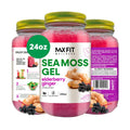 Sea Moss Gel Raw (12 Flavors) 24oz Wildсrafted Gold Sea Moss Gel from Saint Lucia | 92 Vitamins and Minerals | Pure Raw+Non-GMO | Vegan Superfood