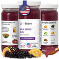 Biolore Sea Moss Gel - Elderberry 16oz, Wildcrafted Irish Seamoss with Essential Vitamins & Trace Minerals, Vegan Superfood Made in USA