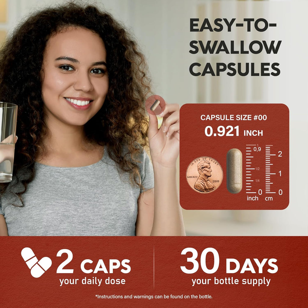 Mushroom Supplement - Organic Lions Mane | Turkey Tail | Chaga | Cordyceps | Reishi | Maitake | Shiitake | Meshima | Tremella | Oyster | Agaricus - Made in USA - Non GMO, Gluten Free - 60 Capsules