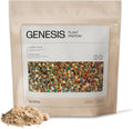 Synchro Genesis Plant Based Protein Powder | Vanilla Spice | 30g of Organic Protein Per Serving | <1g Sugar | 1g Net Carbs | No Stevia | Superfoods + Prebiotics | Vegan + Keto Friendly